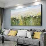 Hand Painted Flower On Canvas Hand Painted Modern Flower Wall painting Decor