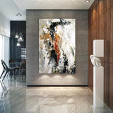 Hand Painted Abstract Painting Modern Abstract Painting For Home Linving Room Modern Abstract Acrylic Textured
