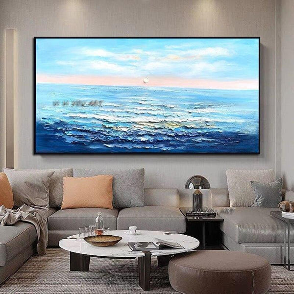 Hand Painted Abstract Hand Painted Landscapes Canvas Decor