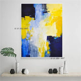 Hand Painted Wall Art Abstract On Canvas Modern Home Bedroom Decoration Mural Hand Painted s