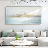 Modern Style Hand Painted Abstract Oil Painting On Canvas Sofa Bedroom