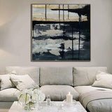 Hand Painted Canvas Oil Painting Wall Art Abstract Landscape Home Decoeation Painteds