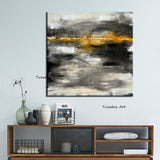 Hand Painted Impression Retro Oil Painting Abstract on Canvas Hand Painted Landscape Painting