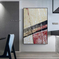 Pure Hand Painted Abstract Texture Canvas Wall Art Wall Hangings Art Decoration