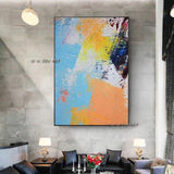 Extra Wall Art Art Bright Abstract Painting On Canvas Artwork Contemporary Art Modernative