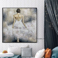 Hand Painted Impressionism Sexy Beauty Oil Painting Naked Girl Canvas Art Giclees