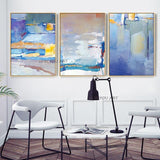 Stylish Simplicity Hand-Painted Abstract Oil Modern Minimalist Porch Style Hotel Custom Vertical Version