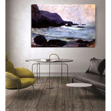 Paul Gauguin Hand Painted Oil Painting Bellonna Beach Abstract Landscape Classic Retro Wall Art Decor