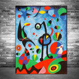 Hand Painted Canvas Paintings Of Joan Miro The Garden 1925 By Joan Miro Famous ArtWork Abstracts Wall Decoration