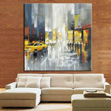 Handpainted New Hand Painted Impression Landscape Oil Painting Canvas Wall Arts