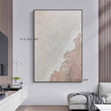 Hand Painted Abstract Wall Art Seascape Minimalist Modern On Canvas Decorative