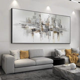 Decorative Hand Painted Industrial Style wall painting Modern Oil Painting Murals Sofa Background Wall arts