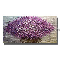 Hand Painted 3Dflower Flower oil painting Abstract art Hand Painted Modern Gold tree