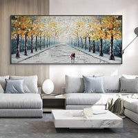 Abstract Thick Wall Art Hand Painted Oil Painting Canvas Artwork Landscape Art Wall Paintings Decoration