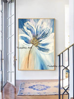 Wall Art Oil Paintings Abstract Hand Painted Paintings Canvas Flowers Modern