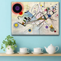 Hand Painted Modern Abstract Wall Art By Wassily Kandinsky Canvas Paintings Decor