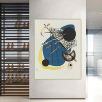 Hand Painted Oil Painting Wassily Kandinsky Works Painting Canvas Abstract Art Museum Decors