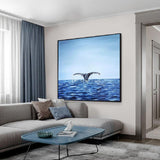 Hand Painteds New Abstract Design Seascape Art Canvas Artwork Wall Hangings Oil Painting Art Piece