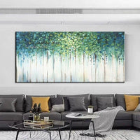 Hand Painted Oil Paintings Modern 3D Palette Knife Flowers Art Decor Canvas Modern Wall Art Decor