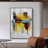 Modern Abstract Texture Acrylic Canvas Paintings Wall Decor Wall Art Hand Painted Acrylic Painting Home Wall Decoration