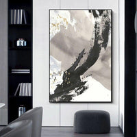 Hand Painted Oil Paintings Modern Abstract Canvas Retro Wall Art Nordics Minimalism Decoration