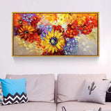 Sunflowers Handpainted Oil Painting Canvas Wall Art Oil Paintings Canvas Abstract Arts d