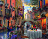 DIY Painting By Numbers City Scenery DIY Frame Pictures Paint By Number Venice On Canvas DIY Home Decoration 60x75cm