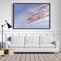 Modern Abstract Oil Paintings Hand Painted Fashion Color Purple Dream and Wall Art Decoration As