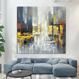 Handpainted New Hand Painted Impression Landscape Oil Painting Canvas Wall Arts