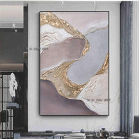 Artist Hand Painted High Quality Abstract Textured Modern Abstract Art Painting On Canvas For Wall Home