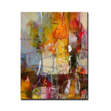 Hand Painted Abstract Colourful Oil Paintings On Canvas For Office Hand Painted Modern Wall Art