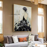 Hand Painted Abstract Figures Hand Painted Oil Painting Canvas Painting