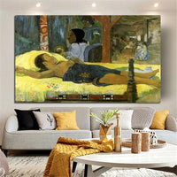 Hand Painted Oil Paintings Paul Gauguin Nativity: Son of God Figure Abstract Retro Wall Art