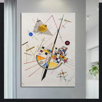 Wassily Kandinsky Doctrine Science Nova Methode Hand Painted Oil Painting Modern Abstract