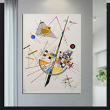 Wassily Kandinsky Doctrine Science Nova Methode Hand Painted Oil Painting Modern Abstract