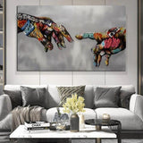 Hand Painted Art Oil Painting Hand Painted Modern Classic Street Art Retro Abstracts