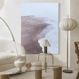 Abstract Oil Painting Hand Painted Beach scenery Wall Art Canvas Abstract Artwork For Hotel Decor As