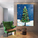 Hand Painted Oil Paintings Hand Painted Tree Wall Art