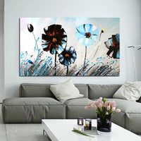 Flower Paintings Abstract Oil Painting Wall Art Modern Hand Painted Oil Painting On Canvas Unframe