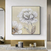 Hand Painted Oil Paintings Canvas Abstract Flower Art Wall Art Painting Decorations