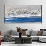 Hand Painted Textured Acrylic Canvas Art New Abstract Oil Painting As