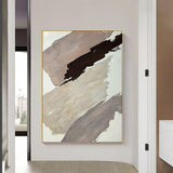 Hand Painted Oil Painting Canvas Fine Modern Frame Hallway As