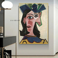 Hand Painted Picasso Famous Oil Painting Women Cubism Abstract Canvas painting