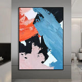 Hand Painted Modern Canvas Art Heavy Texture Abstract Oil Painting Art