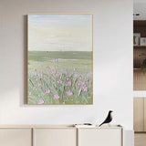 Modern Hand Painted Natural Scenery Art Hand Painted Canvas Landscape Oil Painting Quality