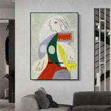 Hand Painted Picasso Figures Abstract Oil Painting Canvas For Home Wall Decor