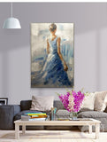 Hand Painted Art Oil Painting Modern Impression People Abstract Paintings For Home Hotel Decor Wall Art