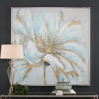 Abstract gold flower Painting Hand Painted Canvas Painting Modern Art Hotel Decorative Painting painting