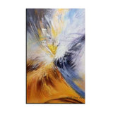 Abstract Hand Painted Landscape Painting On Canvas For Bedroom