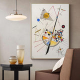 Wassily Kandinsky Doctrine Science Nova Methode Hand Painted Oil Painting Modern Abstract